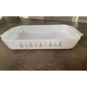 MCM Anchor Hocking/Fire King "Candle Glow" 1.5 Qt Casserole Dish #432‎ - Vintage